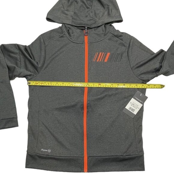 RUSSELL DRI-POWER 360 Athletic Zip Performance Hoodie Women's XXL (18) Grey NWT - Picture 11 of 13